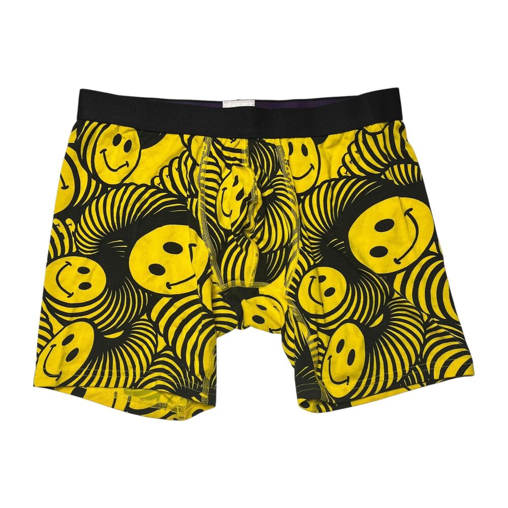 MeUndies Smiley Face Print Boxer Brief Size Medium